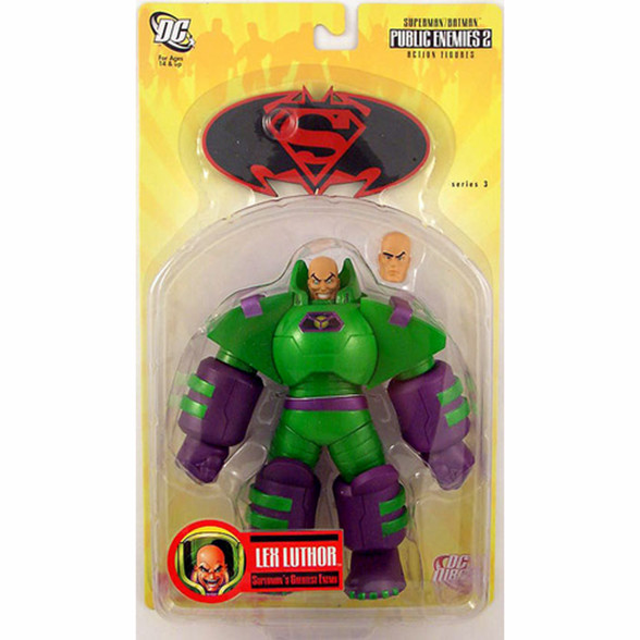 DC Direct Superman/Batman Public Enemies 2 Lex Luthor Action Figure NEW Dmg Pkg
