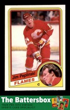 1984 O-Pee-Chee #233 Jim Peplinski NM/NM+ X3802712