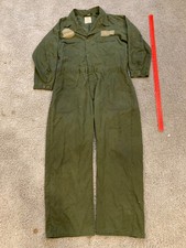 US Military Utility Coverall OG-507 Propper Int 1999 Contract OD Jumpsuit 46S
