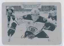 2017-18 Upper Deck Compendium Printing Plate Cyan 1/1 Frank Vatrano #21 k1r