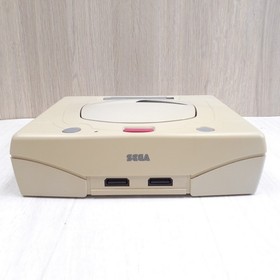 Sega Saturn Console Bundle 2 Controllers 8 Games Tested Japan White HST-3220