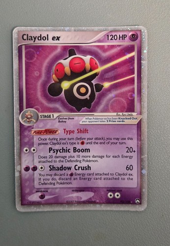 Pokemon Claydol ex 93/108 Power Keepers Holo