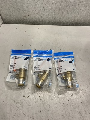SharkBite Max 3/4 Inch Ball Valve Lot of 3