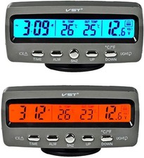 4 In 1 Led Digital Display Vehicle Car Kit Thermometer Voltmeter Clock 12v Dash 4 In 1 Led Digital Display Vehicle Car Kit Thermometer Voltmeter Clock 12v Dash