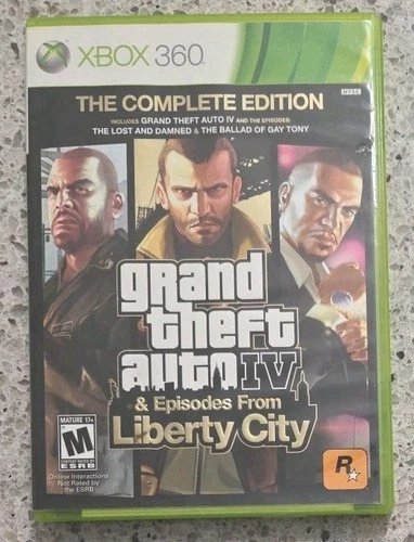 New ListingGrand Theft Auto IV - The Complete Edition (Microsoft Xbox 360, 2010) With Map