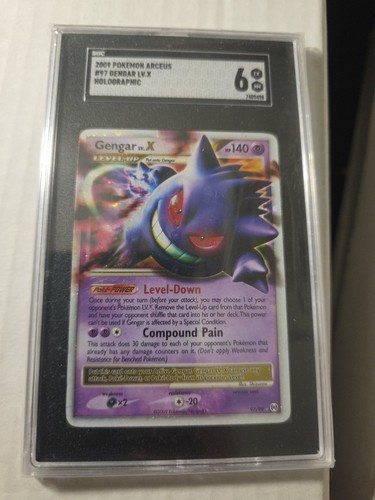 Gengar LV.X graded SGC 6 for sale on eBay