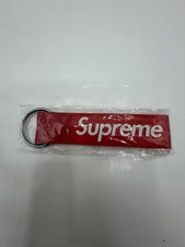 Supreme Webbing Keychain  .  Free shopping bag and box logo sticker