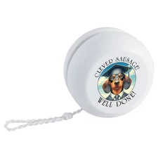 'Dachshund Graduation' Retro Style Yo-Yo (YY00049585)