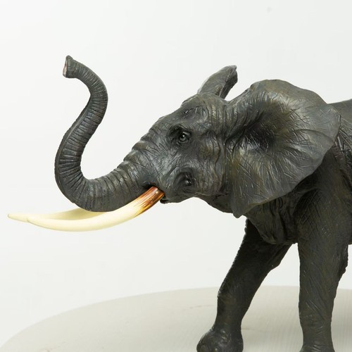 Emulation Loxodonta Africana Elefant Figur Tier Skulptur Neu Auf Lager - Bild 4 von 9