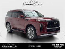 2025 INFINITI QX80 LUXE NAV,CAM,SUNROOF,HTD STS,HEADS UP,3RD ROW