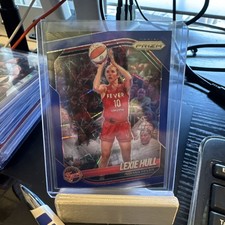 Lexie Hull 2025 Panini WNBA Prizm Blue Velocity #51 Indiana Fever