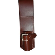 WW1 SMLE Bayonet Frog Light Horse Pattern Mid Brown Leather Reproduction v306