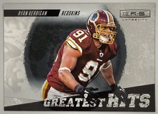 2012 Rookies & Stars Longevity Greatest Hits Rookie RYAN KERRIGAN #18 RC