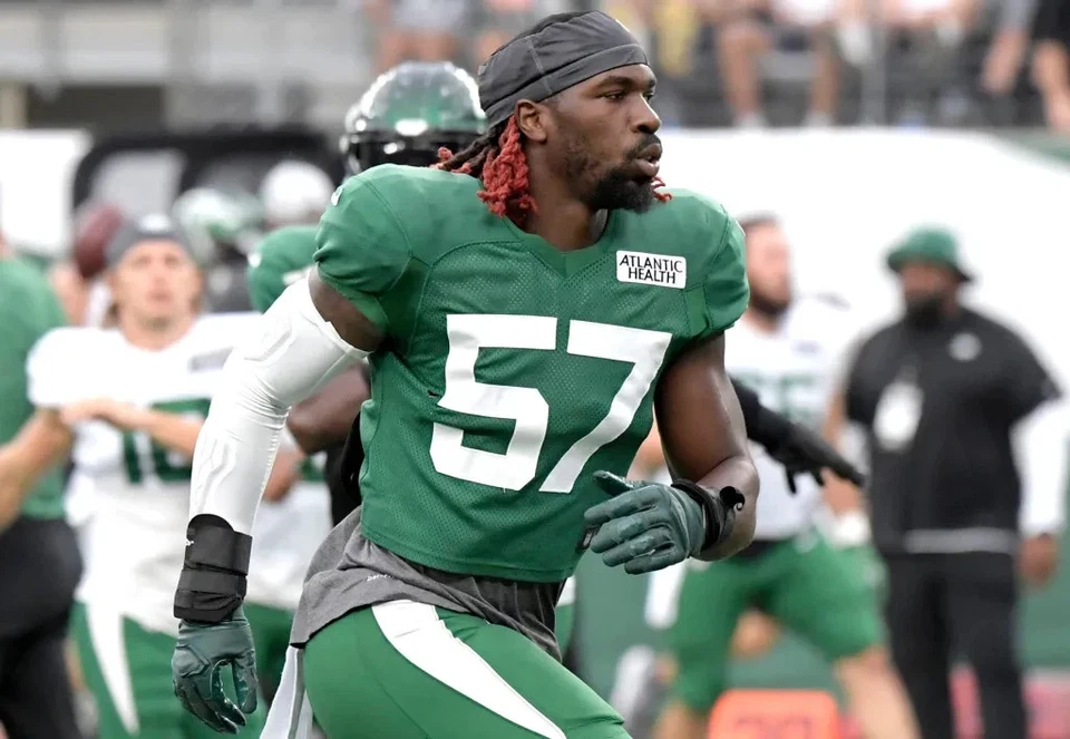 New York Jets C J Mosley Signed AUTHENTIC On-Field Nike NFL Jersey Includes COA - Image 2 of 4