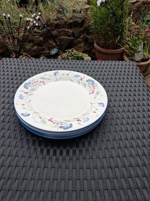 x6 Royal Doulton Expressions Windermere Muster 27 cm Durchmesser Speiseteller 