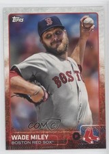 2015 Topps Boston Red Sox Wade Miley #BRS-10 h3a