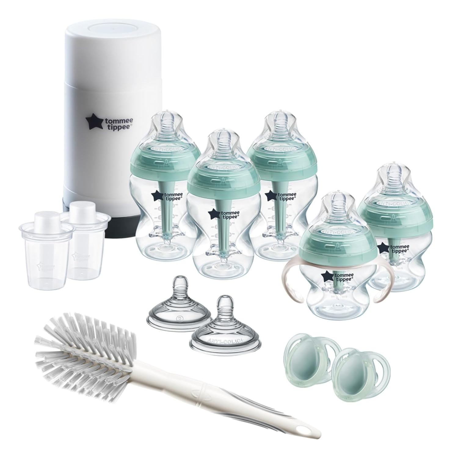 Tommee Tippee Advanced Anti-Colic Set 5 oz and 9 oz - 14 Piece *NEW Damaged Box*