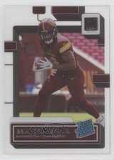 2022 Panini Clearly Donruss Rated Rookie Brian Robinson Jr #77 7ba