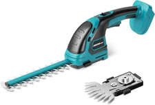 Cordless Hedge Trimmer Compatible with Makita 18V Battery (Battery Not Included)