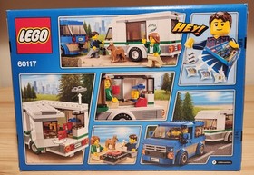 LEGO 60117 CITY Van & Caravan Factory Sealed