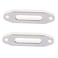  Hawse Fairlead for Synthetic Winch Rope Cable Lead Guide ATV Universal 2pcs 