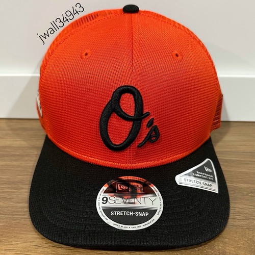 Baltimore Orioles New Era 2025 Spring Training 9SEVENTY Trucker Snapback Hat Cap