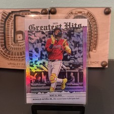 2026 Topps Series 1 - 2025 Greatest Hits Ronald Acuña Jr. #GH-19 Pink Foil