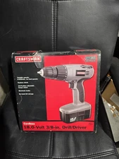 Craftsman 18.0v 3/8in Drill/Driver BD0536 With  Case