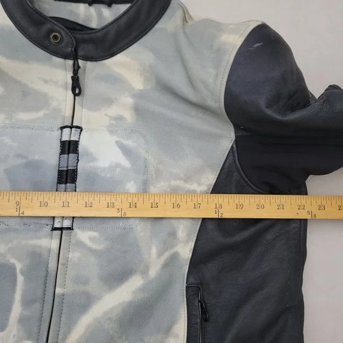 Genuine Shift Motorcycle Street Leather Jacket. Size XL image 12