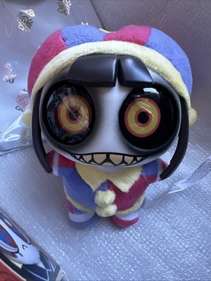NEW Digital Circus Possessed Pomni Animiniz Pendantz 4  Plush Keychain Keyring