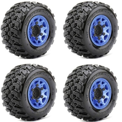 Jetko King Cobra 1/10 SC Tires Blue (4) Traxxas Slash Arrma Hpi