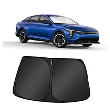 Custom Fit Windshield Sun Shade 2026, Foldable, Easy to Install for Kia K4 2025