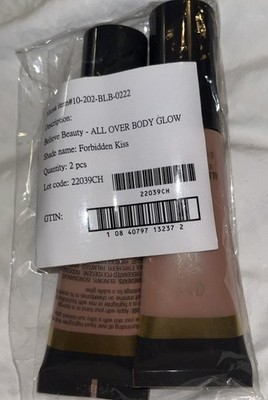 BELIEVE Beauty ALL OVER GLOW Skin Illuminator .85 oz Forbidden Kiss Shade 2 Pack