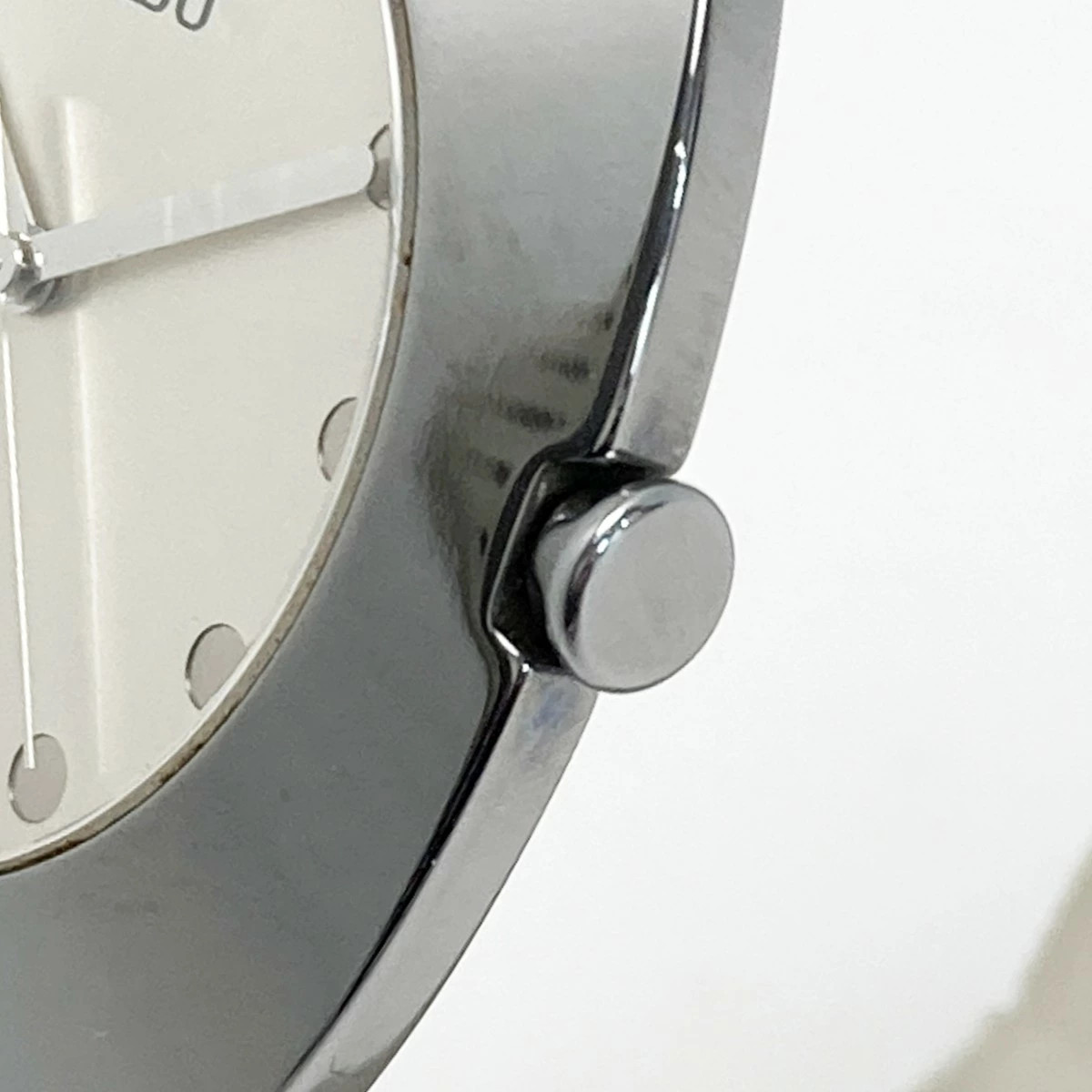 Used RADO Ovation Date 152.0493.3 Silver Quartz Men's Watch | eBay
