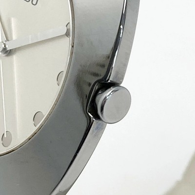 Used RADO Ovation Date 152.0493.3 Silver Quartz Men's Watch | eBay