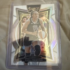 2025 Panini Select WNBA Kayla Thornton #22 White Prizm /99