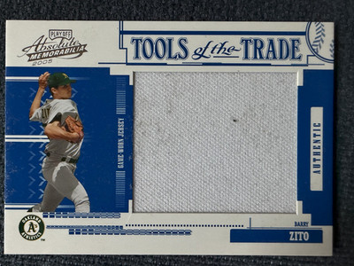 2005 Playoff Absolute Memorabilia - Tools of the Trade #TT-75 BARRY ZITO /50 As