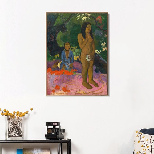 Framed Print a Pair of Those pa Varua Ino (Words of the Devil) by Paul Gauguin - Picture 5 of 22