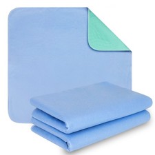 Reusable  Washable Incontinence Bed Pads, Waterproof Protective,34" x 36",2Pack