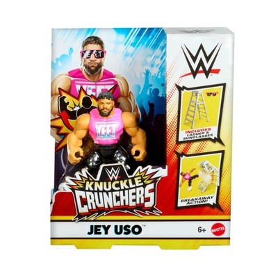 Jey Uso WWE Mattel Knuckle Crunchers Series 9 Wrestling Figure