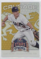 2015 Panini Stars and Stripes Crusade Gold 16/25 Blake Trahan #14 nd3