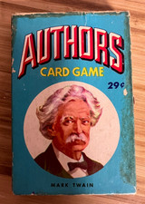 Authors vintage card set by Whitman (44 Cards...