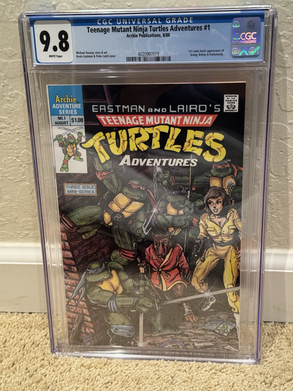 Teenage Mutant Ninja Turtles Adventures #19 Value - GoCollect