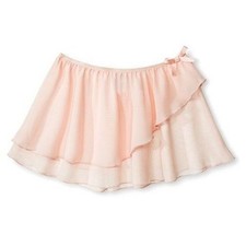 Falda de Ballet Freestyle By Danskin Rosa con Volantes y Lazo Talla 10/12 Niñas Dancew