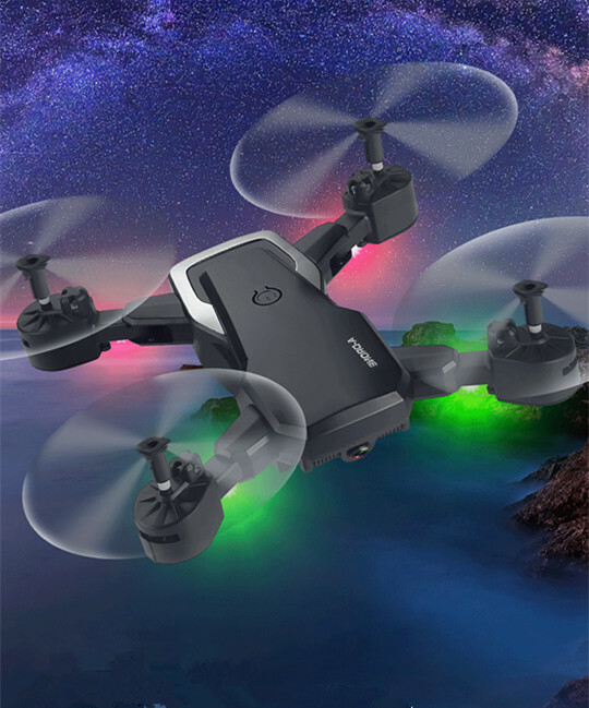 Drone Avec Caméra 4K, Fpv Pliable Véhicule À Quatre Axes