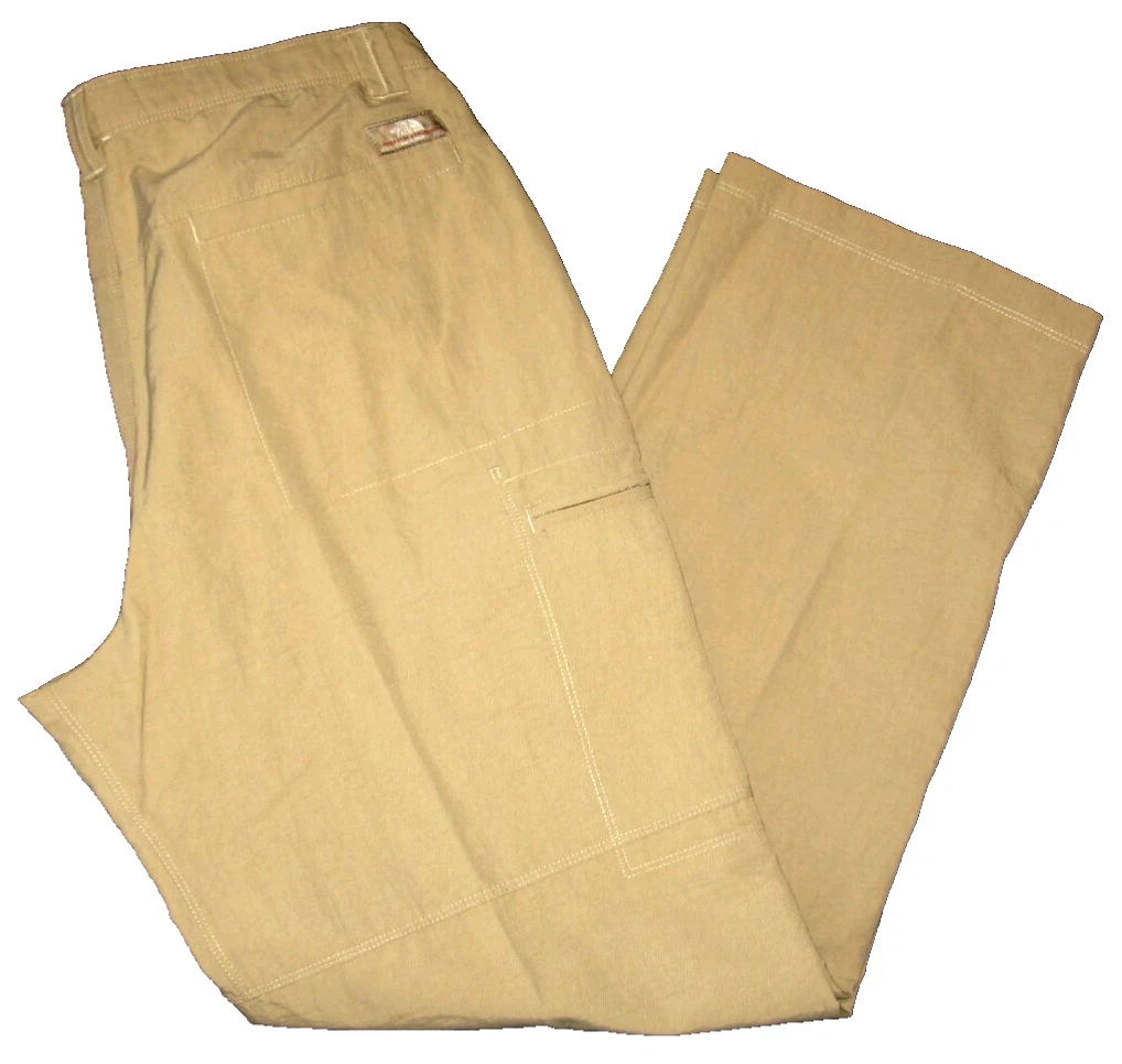 Men's THE NORTH FACE Paramount Khaki Quick-Dry Nylon Covertible Hiking Pants 36
