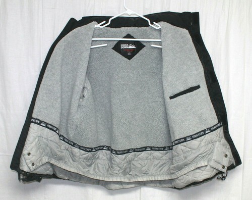 First Down Black Ski Snowboard Jacket Coat XL Winter Outdoor Ski Mens - Picture 5 of 8