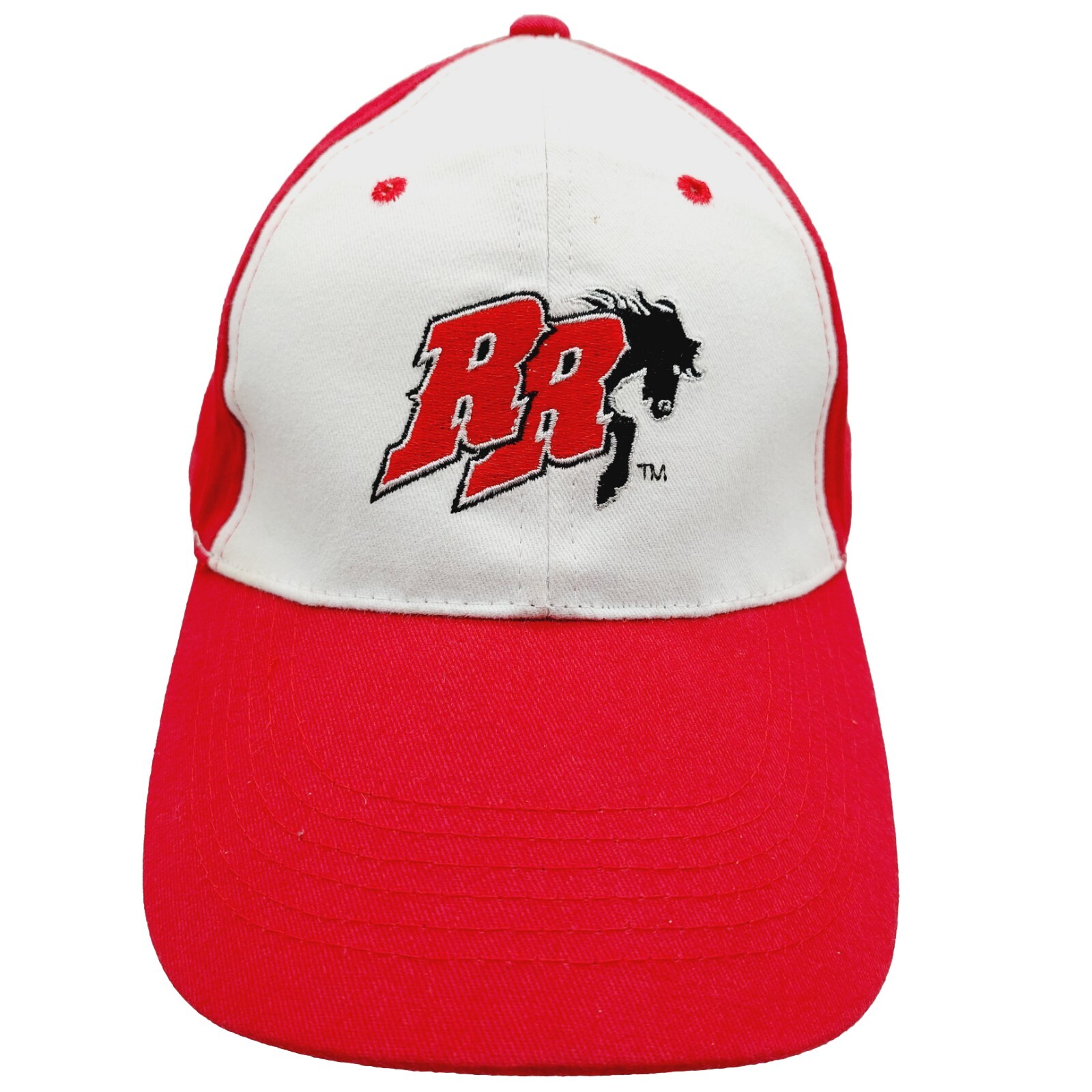 Frisco Roughriders Baseball Cap Red White Minor League Hat Texas Rangers Affiliate  