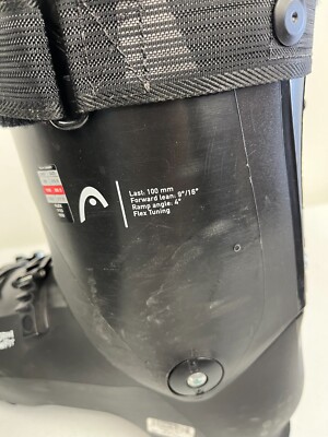 Head Formula 100 Ski Boots Size 26.5 MP,8.5 US Men's 6011171 Blk