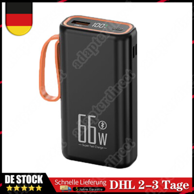 Kovol Powerbank PD 20W 100000mAh Batterie Akku Schnellladegerät USB-C alle Handy